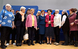 Spotkanie seniorów z Marleną Maląg w Olsztynie. Minister dziękowała za trud wychowania